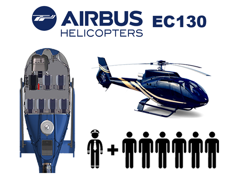 Airbus H130 Helicopter Custom Christmas Ornament Adorno Heli Eurocopter EC130 