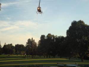 Helicopter Golf Ball Drop 